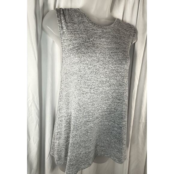 GAP Slub Swing Tank Top Gray S athleisure loungewear minimalist 88-29 - Picture 3 of 13